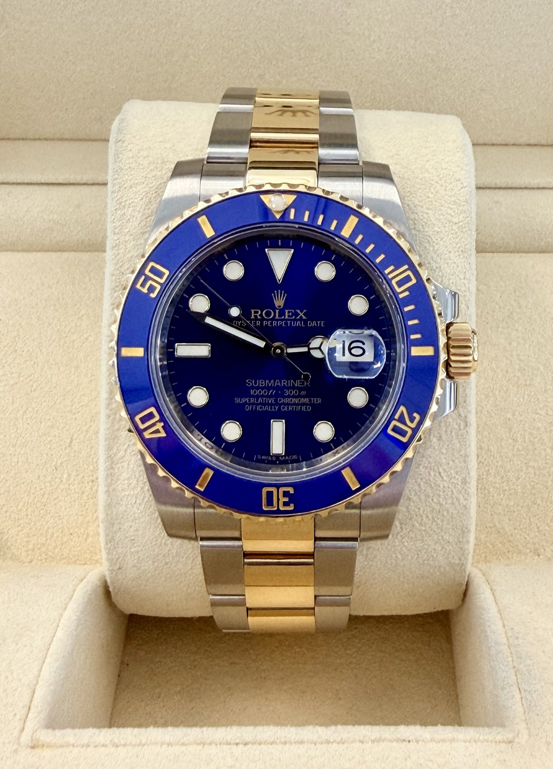 2014 ROLEX SUBMARINER 116613LB