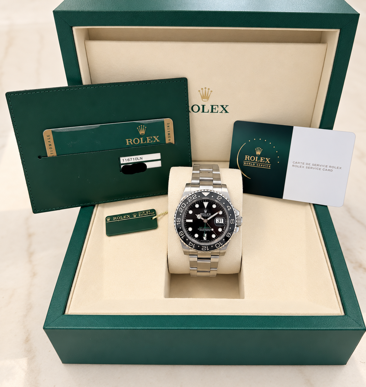 2007 Rolex GMT-Master II 116710LN