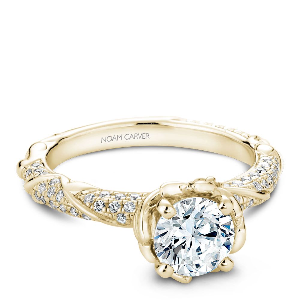 Noam Carver 14K Yellow Gold .47ctw Diamond Engagement Ring