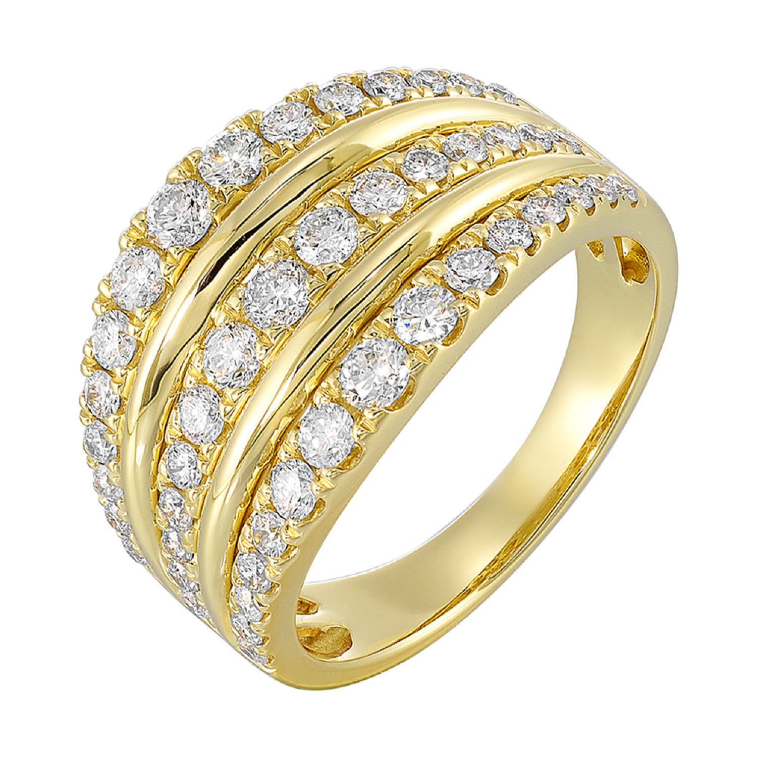 HOLIDAY GIFT GUIDE - 4F - 14K Yellow Gold 1CTW Diamond Ring