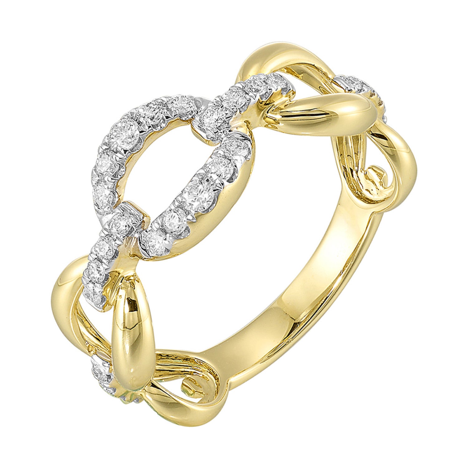 HOLIDAY GIFT GUIDE - 2E - 14K YELLOW GOLD 1/4CTW Diamond RING