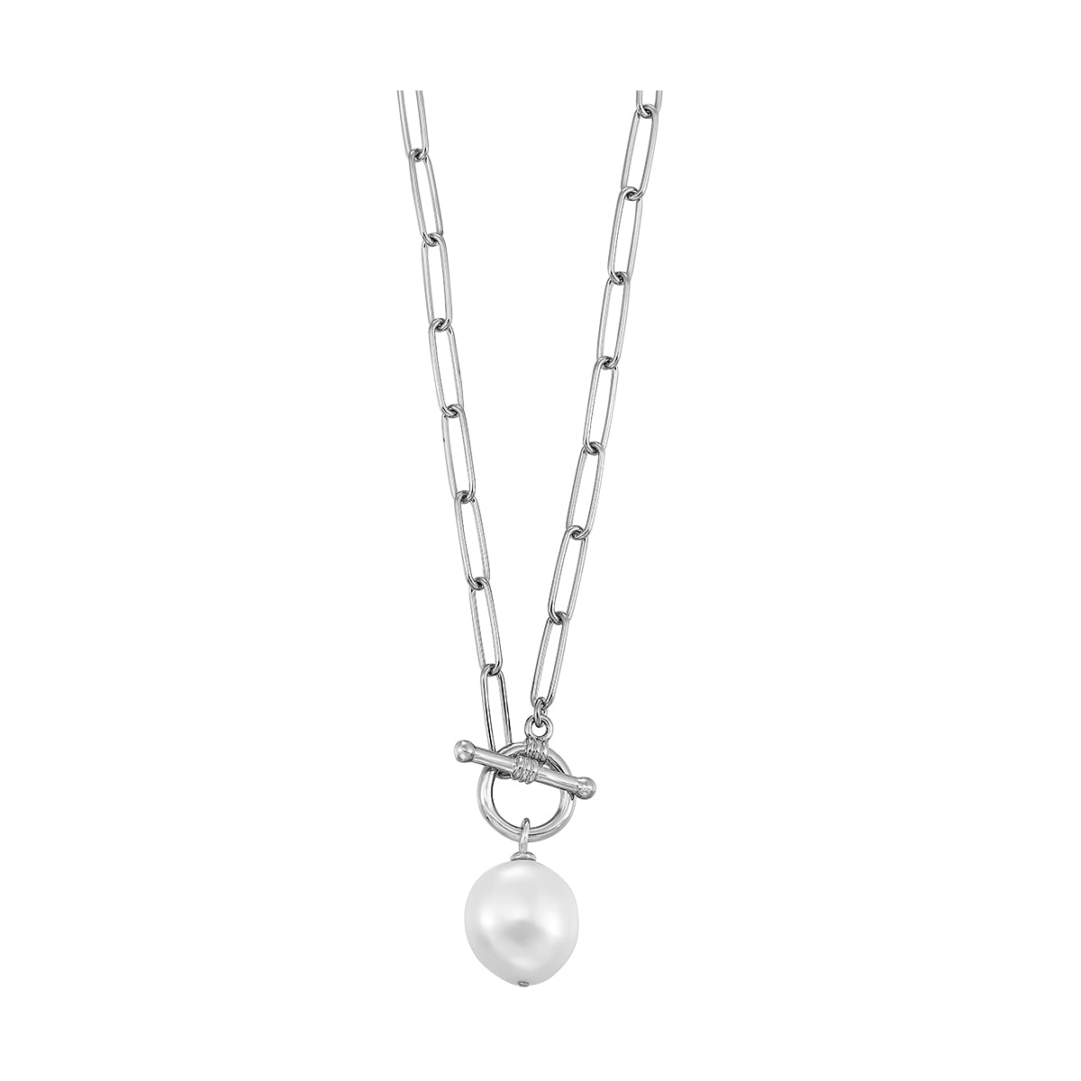 Silver & Pearl Necklace