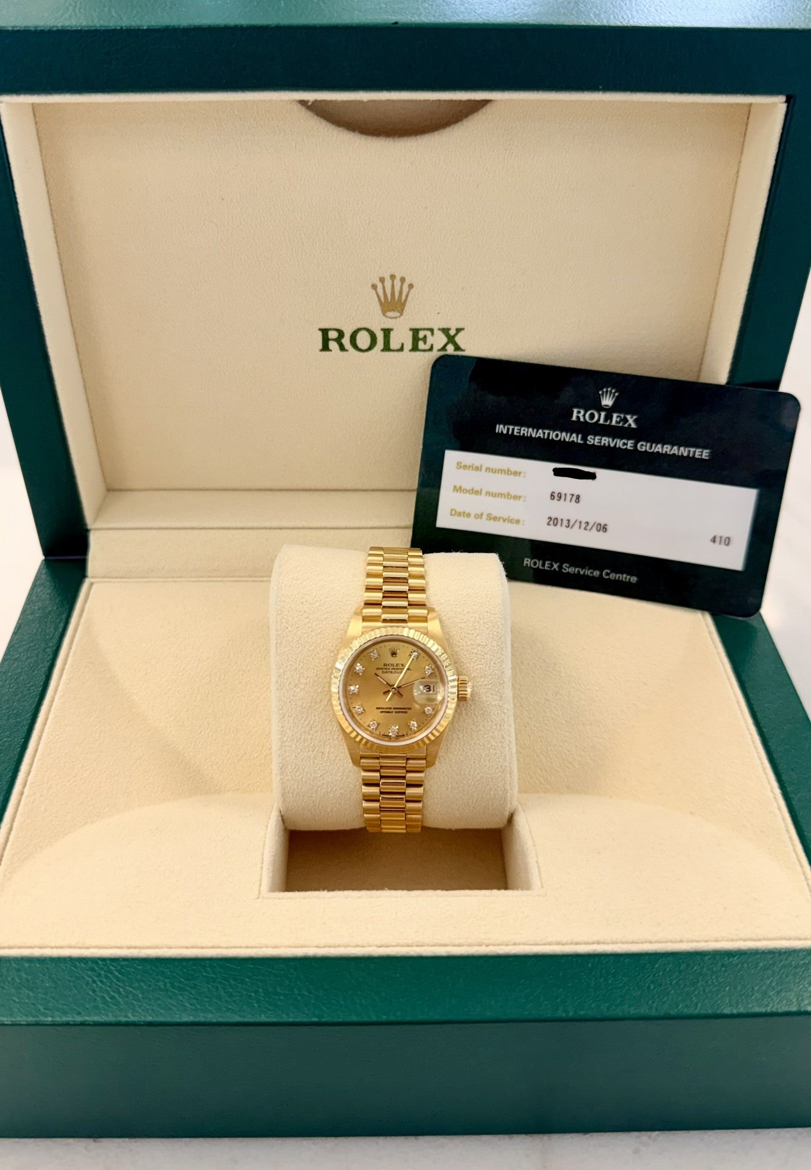 Rolex Lady Datejust 26 69178