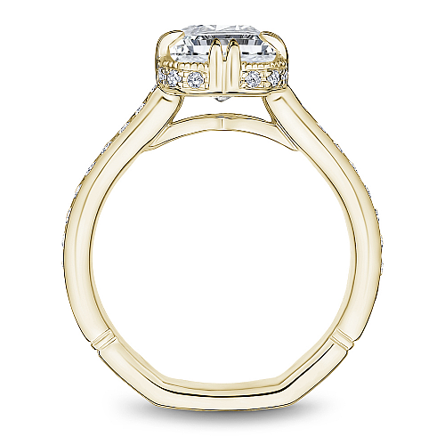 14 Yellow Gold Diamond Engagement Ring
