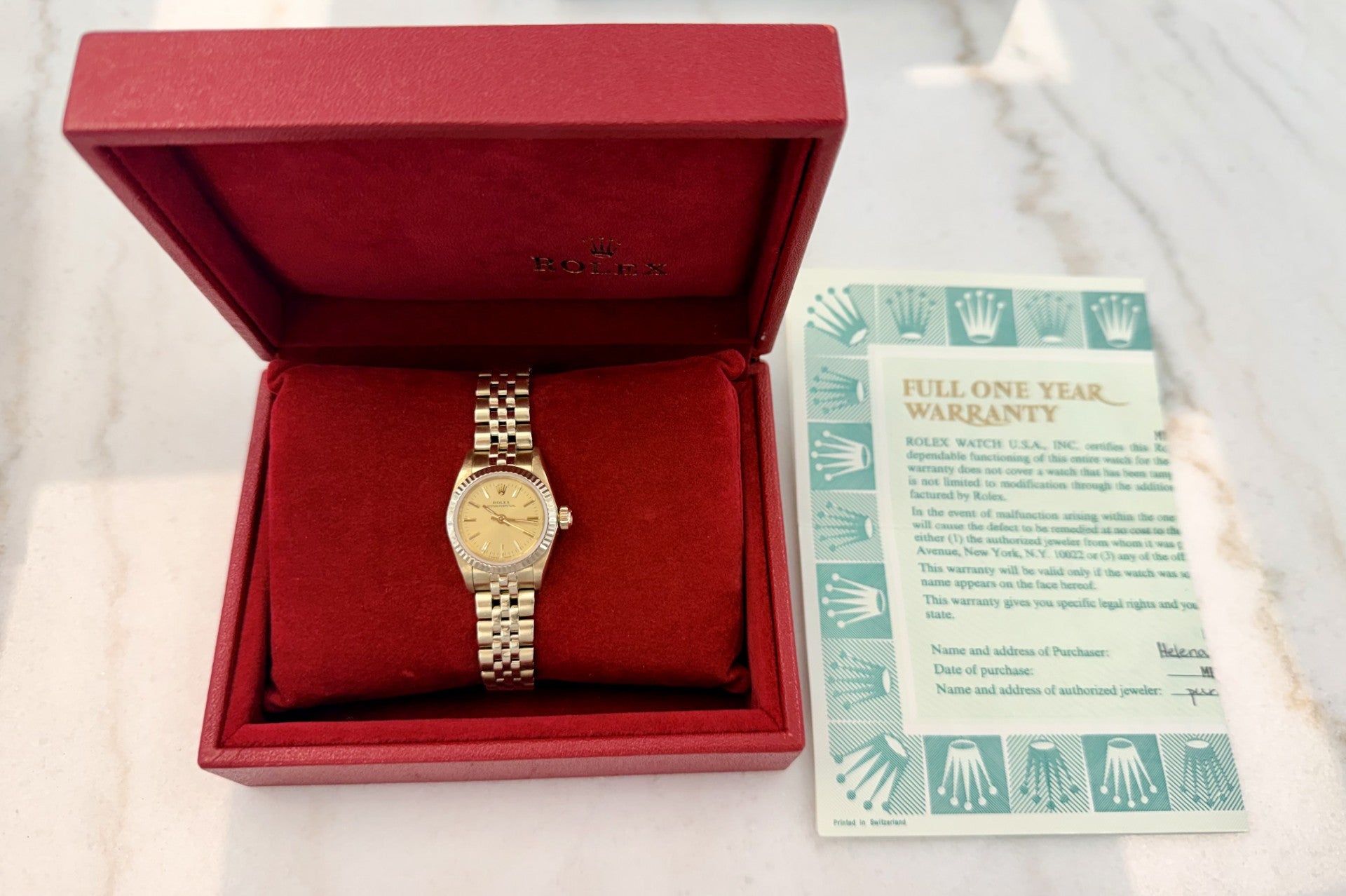 Rolex Ladies Oyster Perpetual 24mm 67197