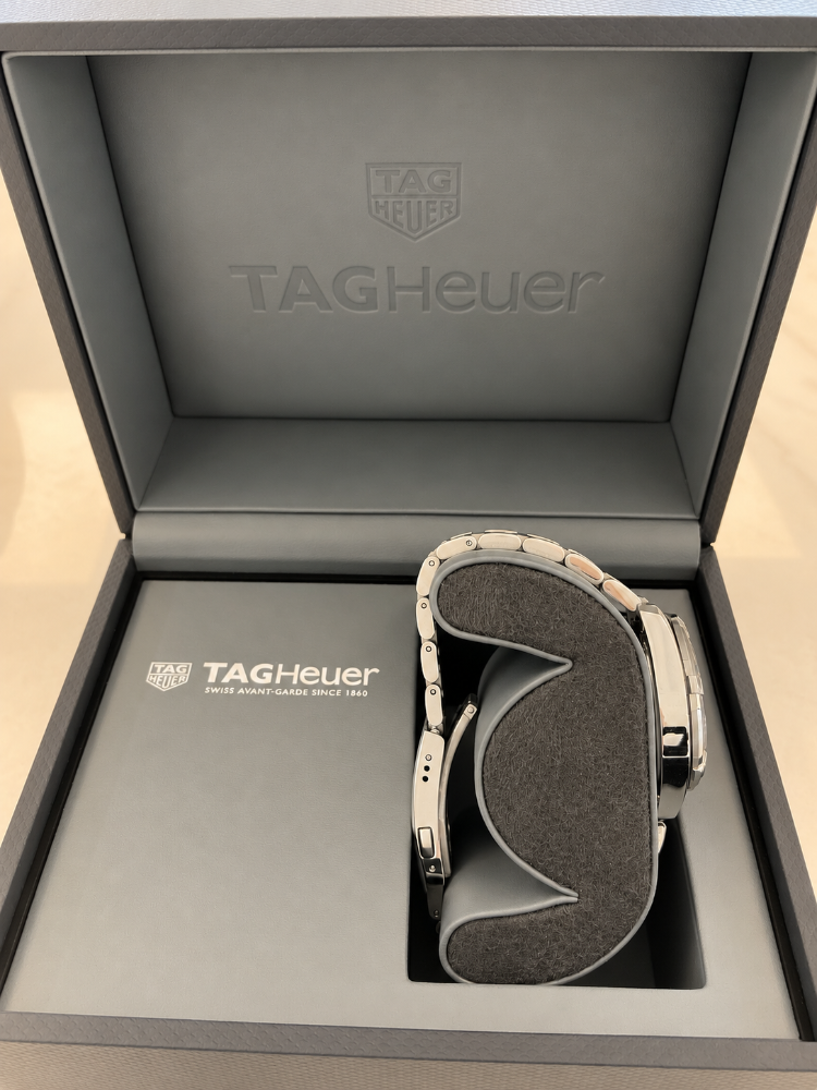 TAG HEUER AQUARACER 300M QUARTZ BLACK DIAL STAINLESS STEEL WBD1310.BA0740
