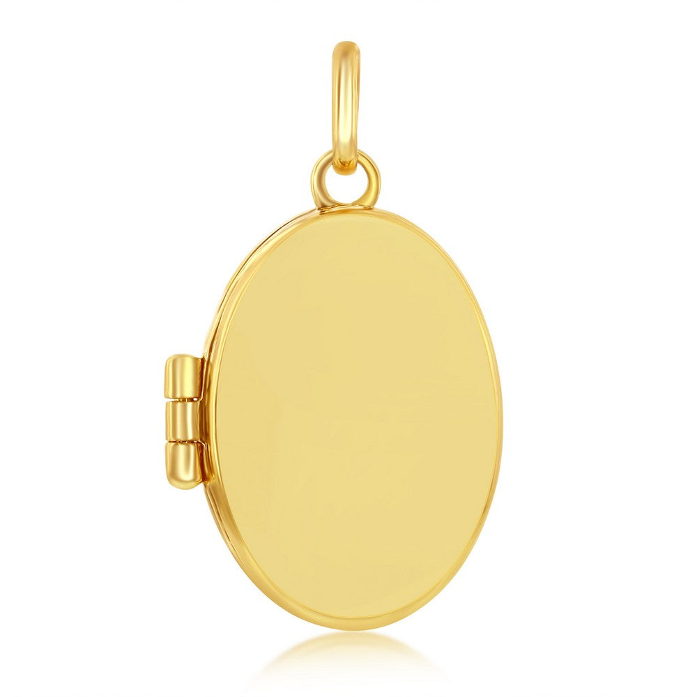 14K Yellow Gold Locket