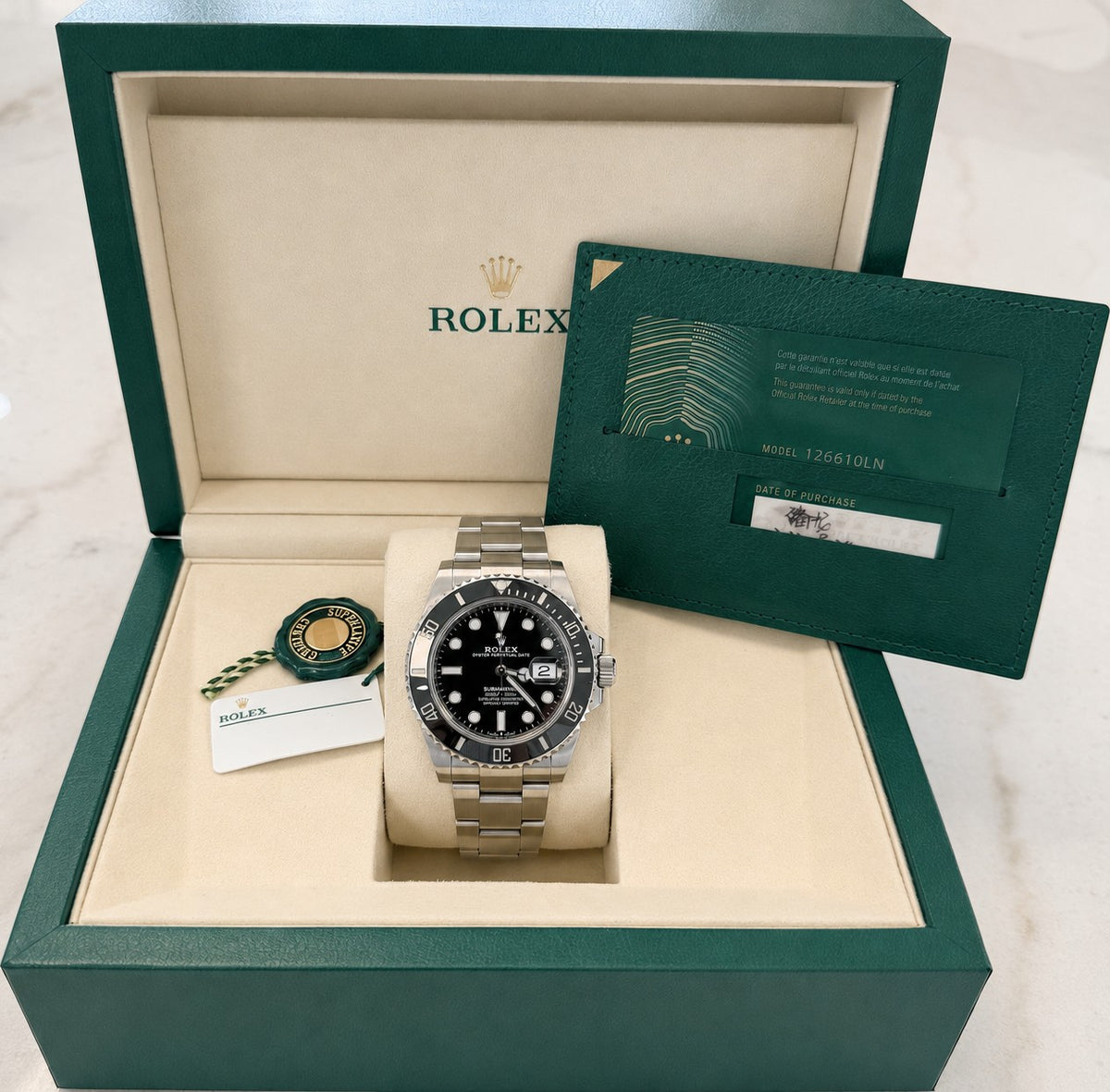 2020 Rolex Submariner 126610ln
