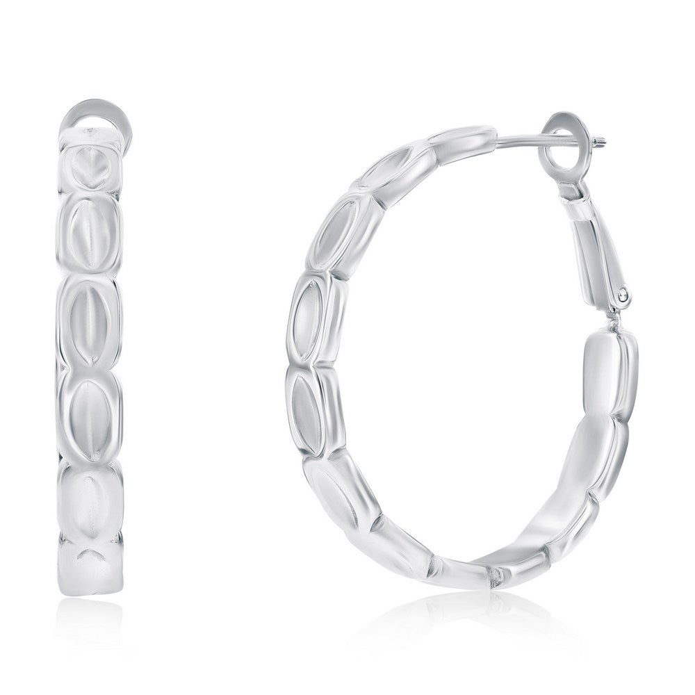 Sterling Silver Hoops
