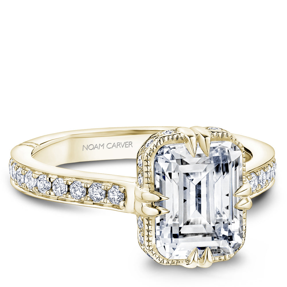 14 Yellow Gold Diamond Engagement Ring