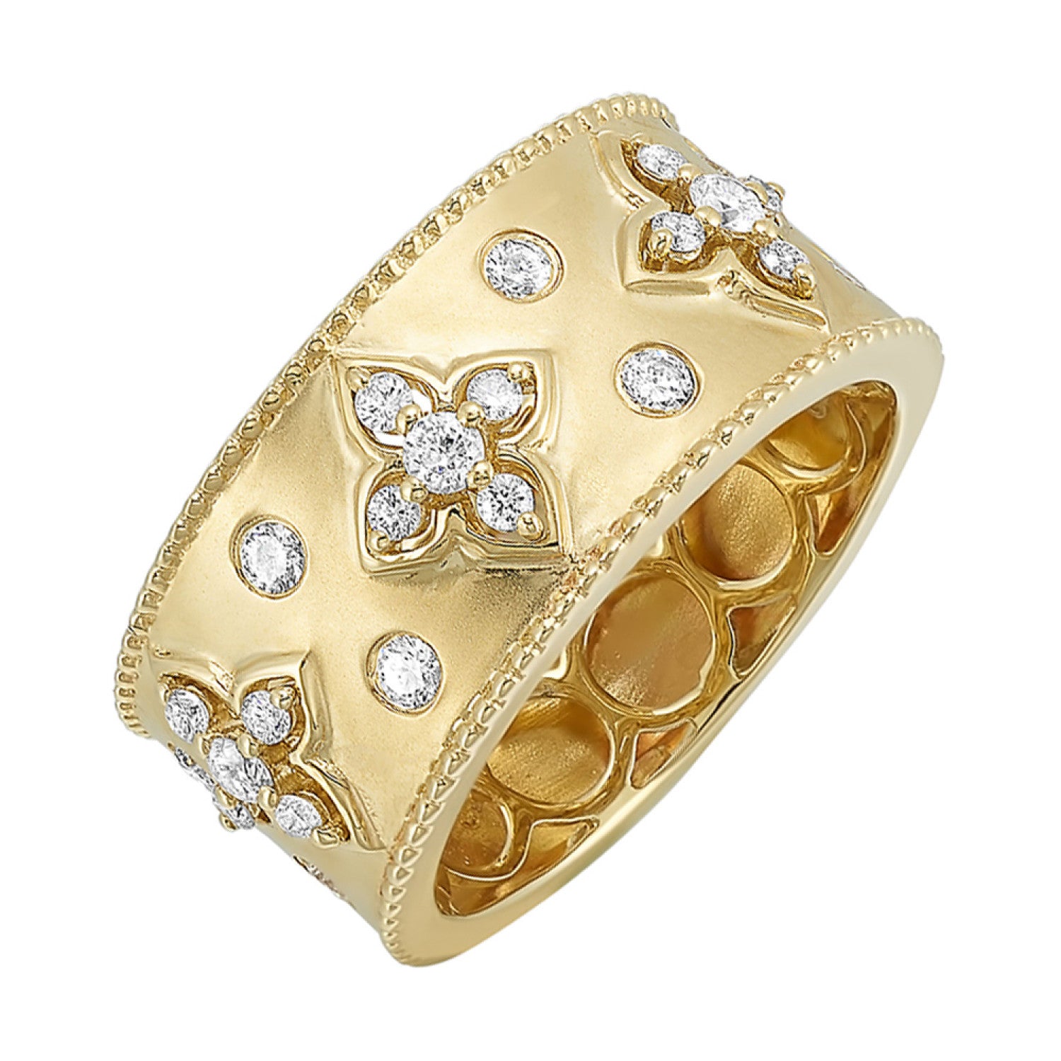 HOLIDAY GIFT GUIDE - 3J - 14K YELLOW GOLD 1/2CTW Diamond RING