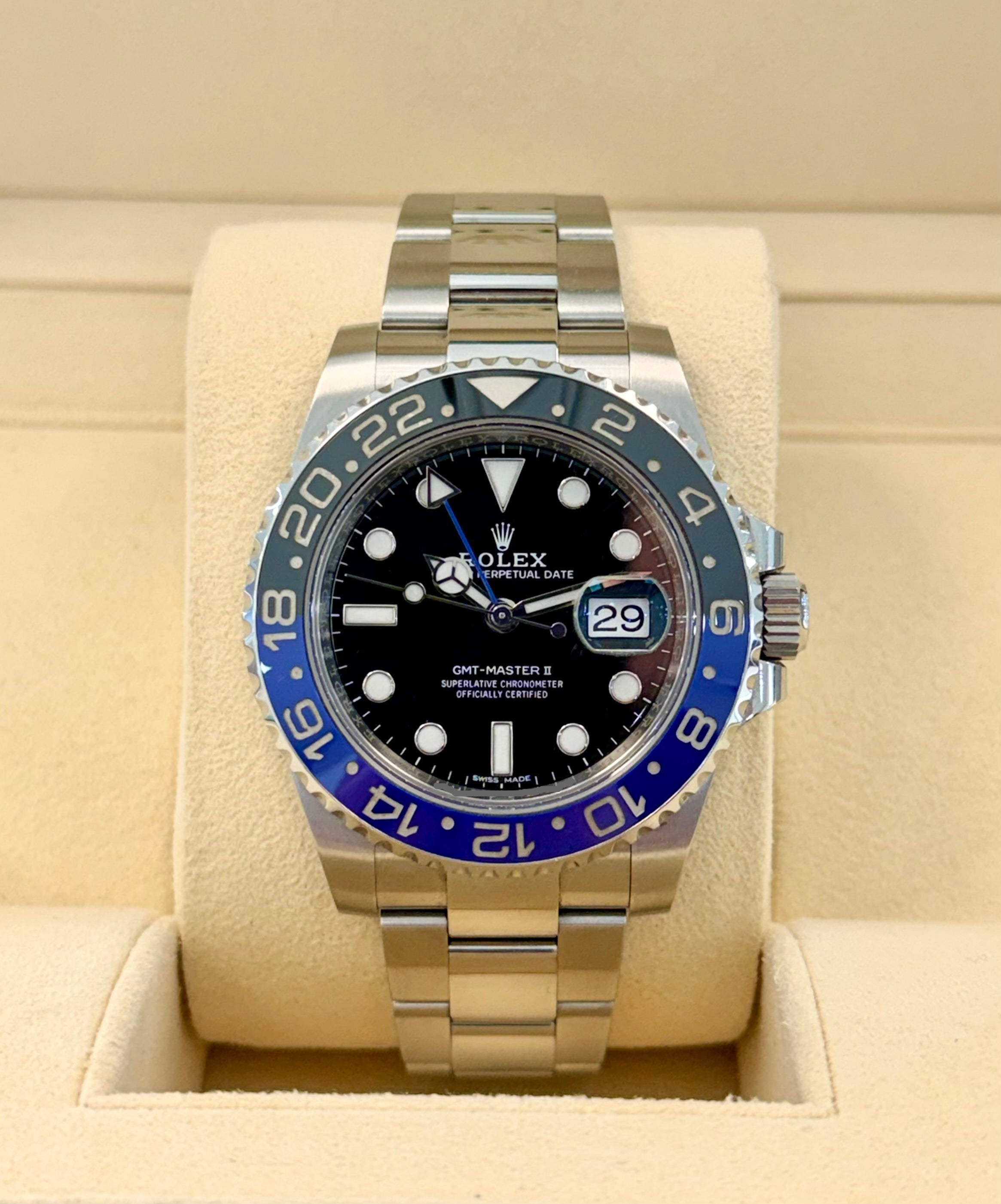 2017 Rolex GMT-Master II Batman 116710BLNR