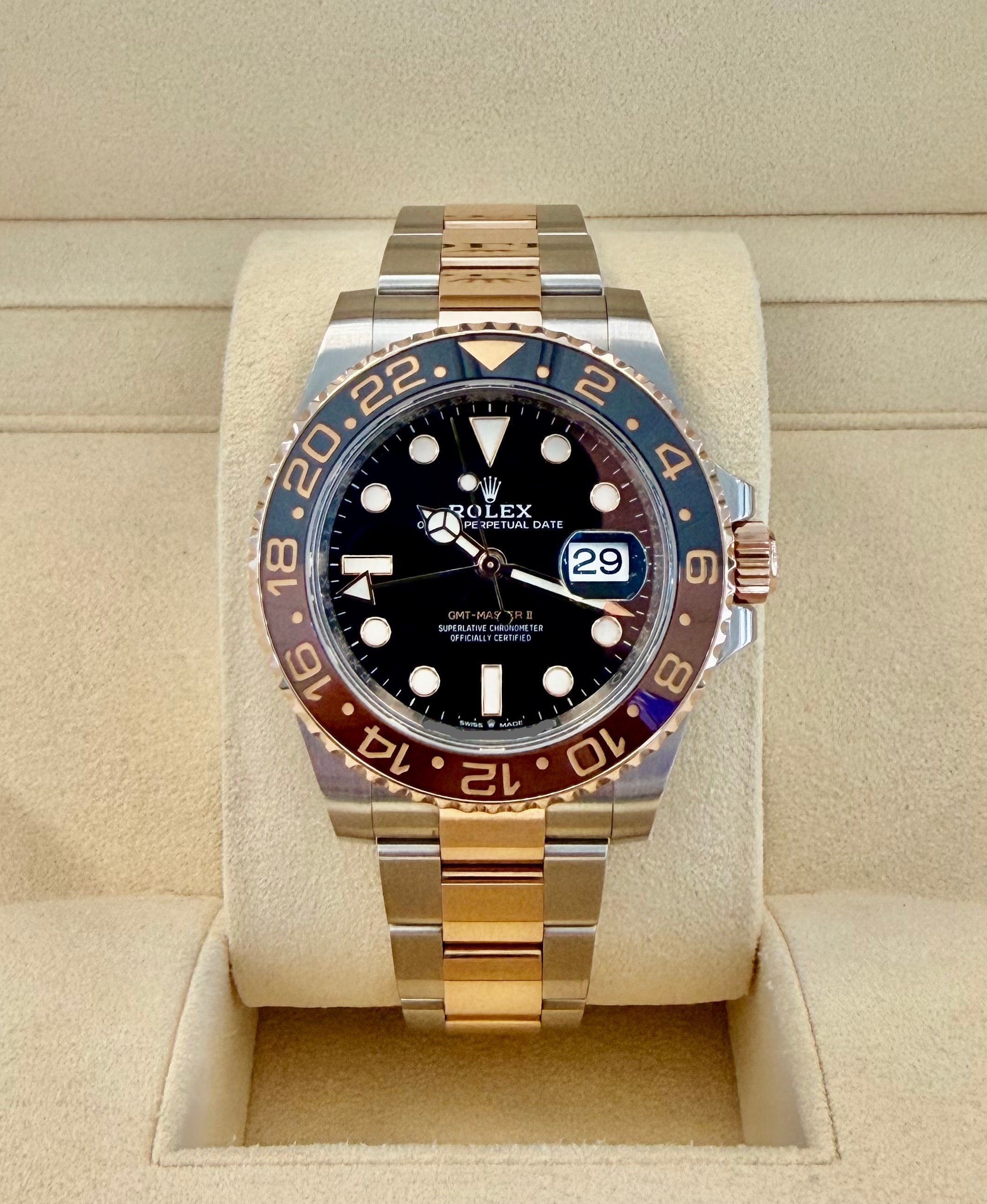2018 Rolex GMT-Master II Rootbeer 126711CHNR
