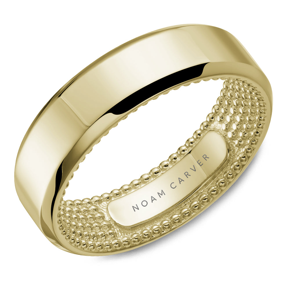 Men's 14K Yellow Gold Wedding Band