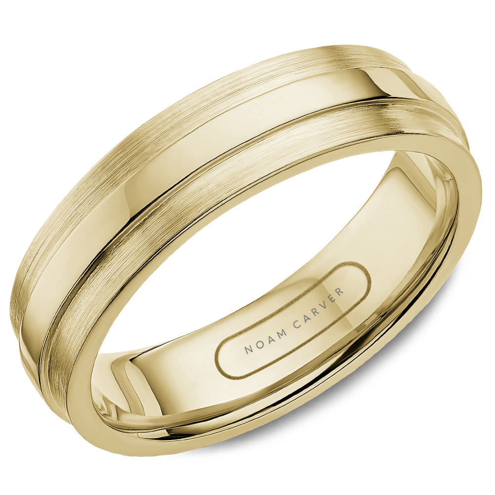 Men's 14K Yellow Gold Wedding Band