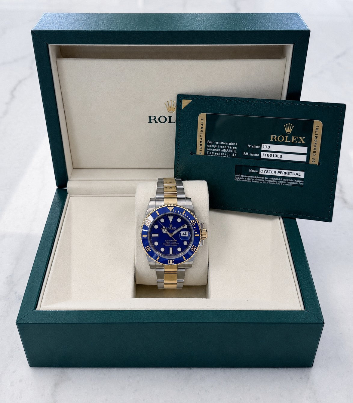 2012 ROLEX SUBMARINER 116613LB