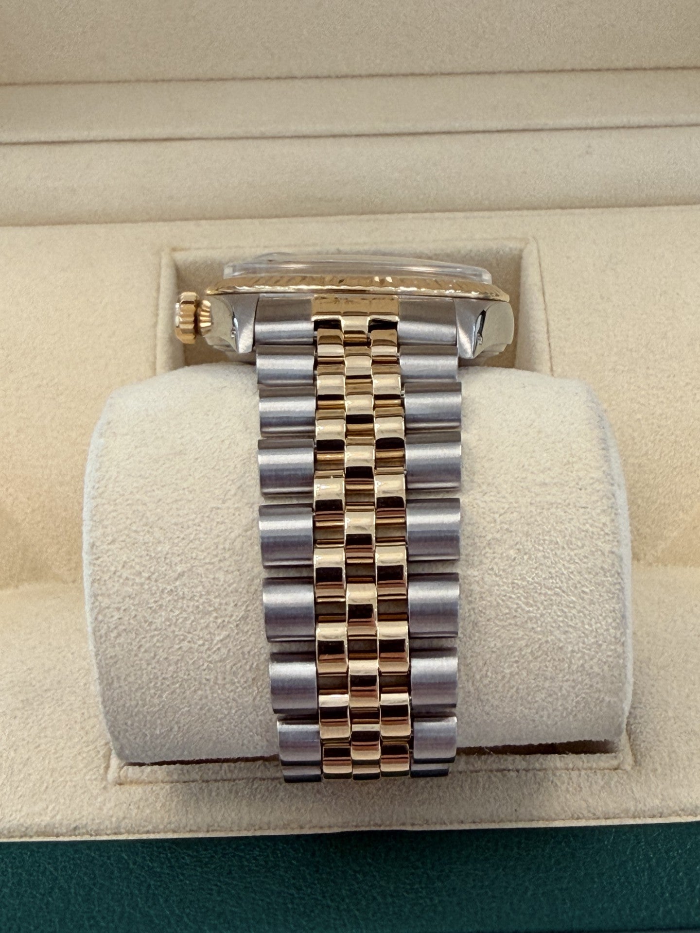 Rolex Datejust Buckley Dial Vintage Mens Watch 16013