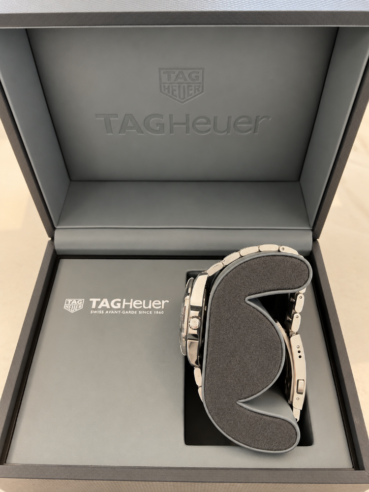 TAG HEUER AQUARACER 300M QUARTZ BLACK DIAL STAINLESS STEEL WBD1310.BA0740