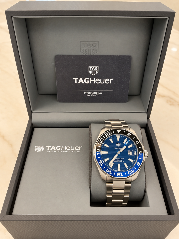 TAG HEUER AQUARACER GMT AUTOMATIC-REFERENCE WAY201T.BA0927