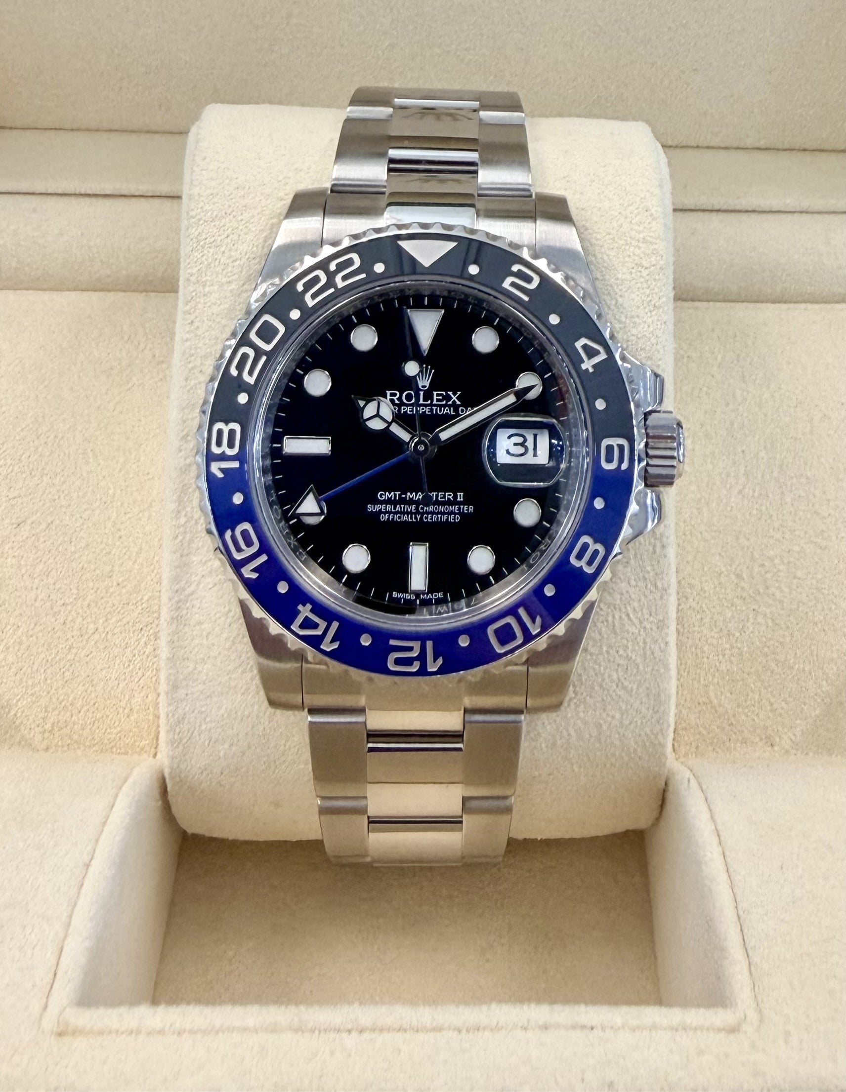 Rolex GMT-Master II Batman 116710BLNR