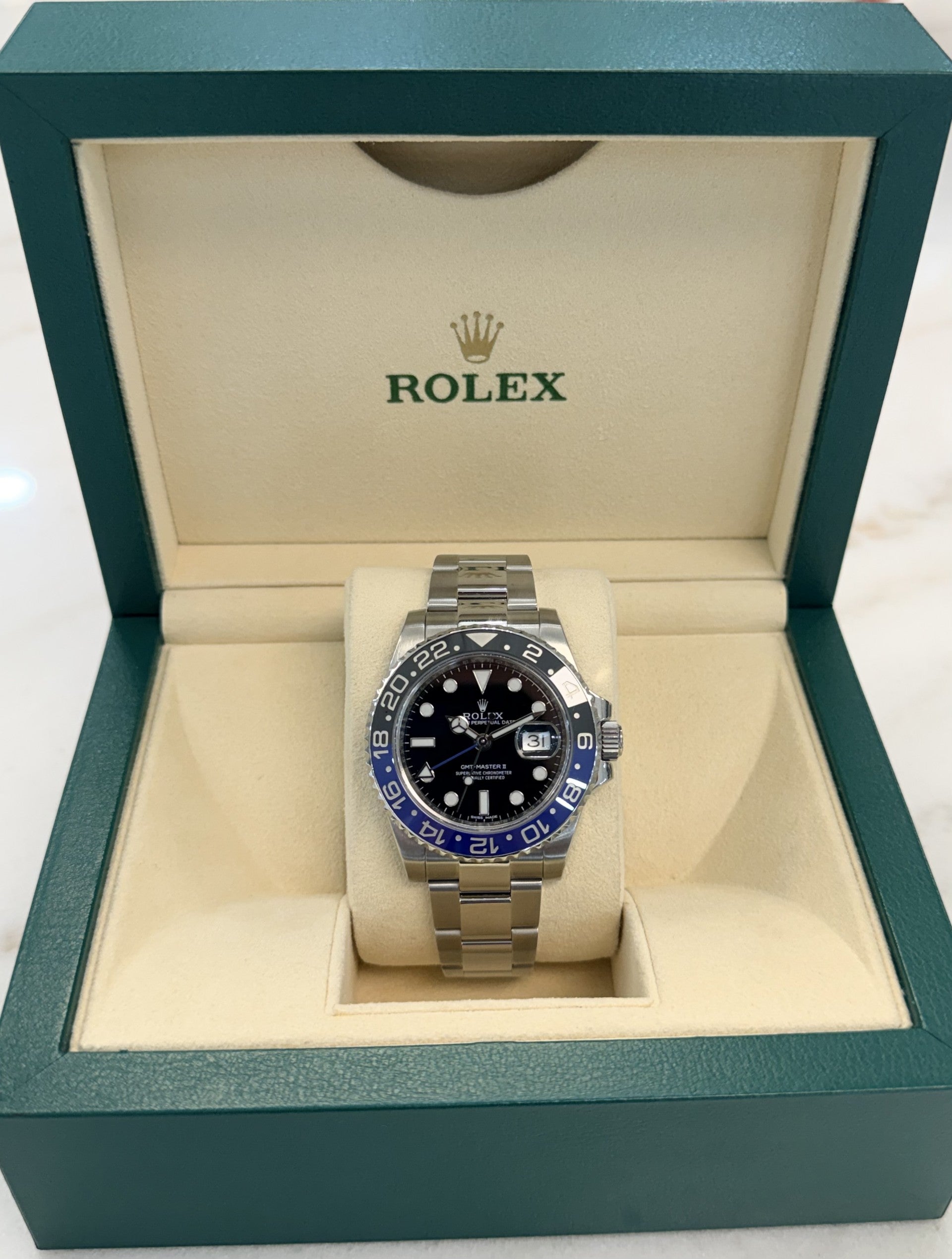 Rolex GMT-Master II Batman 116710BLNR