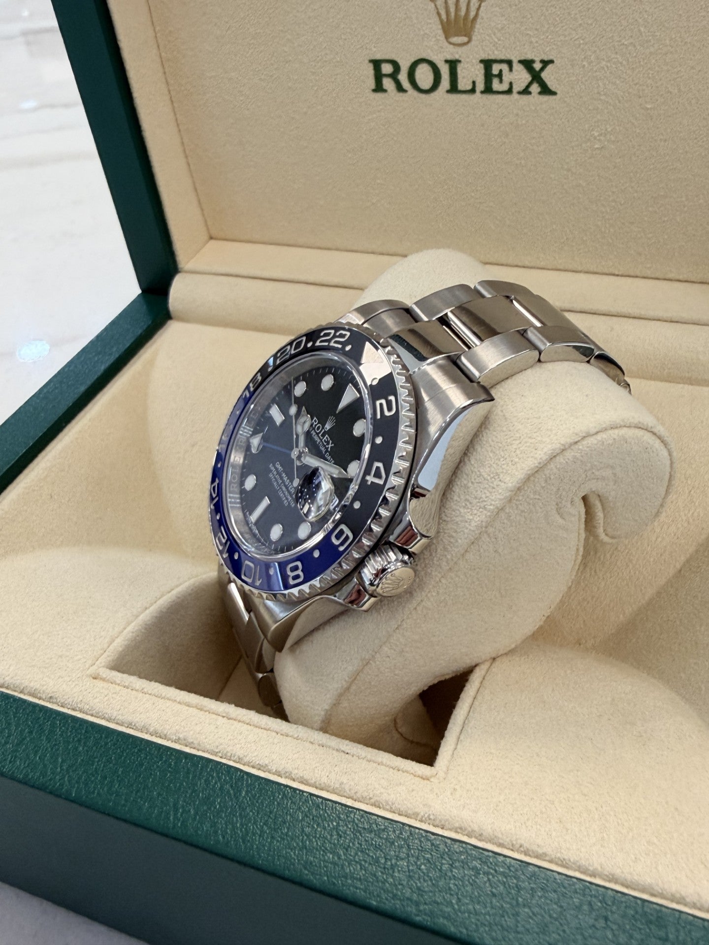 Rolex GMT-Master II Batman 116710BLNR