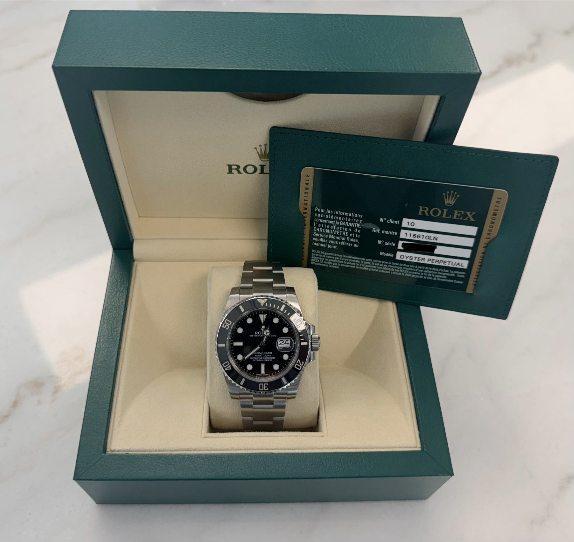 2014 Rolex Submariner 116610LN